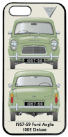 Ford Anglia 100E Deluxe 1957-59 Phone Cover Vertical